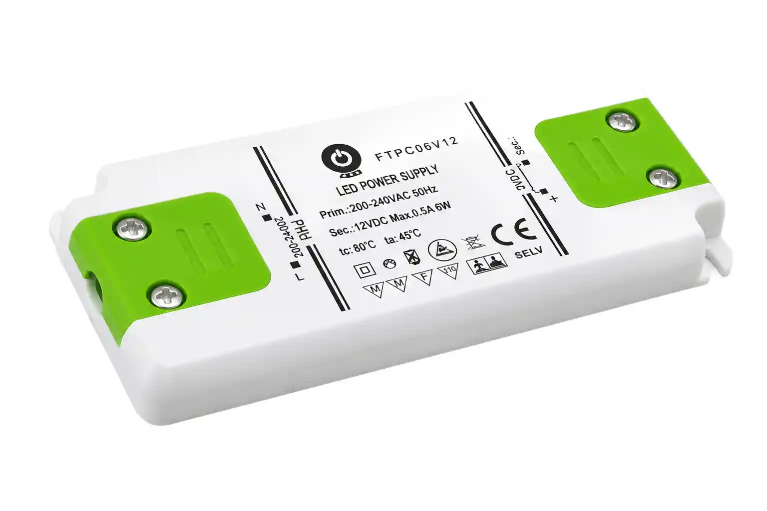 LED napájecí zdroj 12V 12W 1A nábytkový IP20 s rozměry 98,5 krát 46 krát 11,5 mm pro   vnitřní instalace